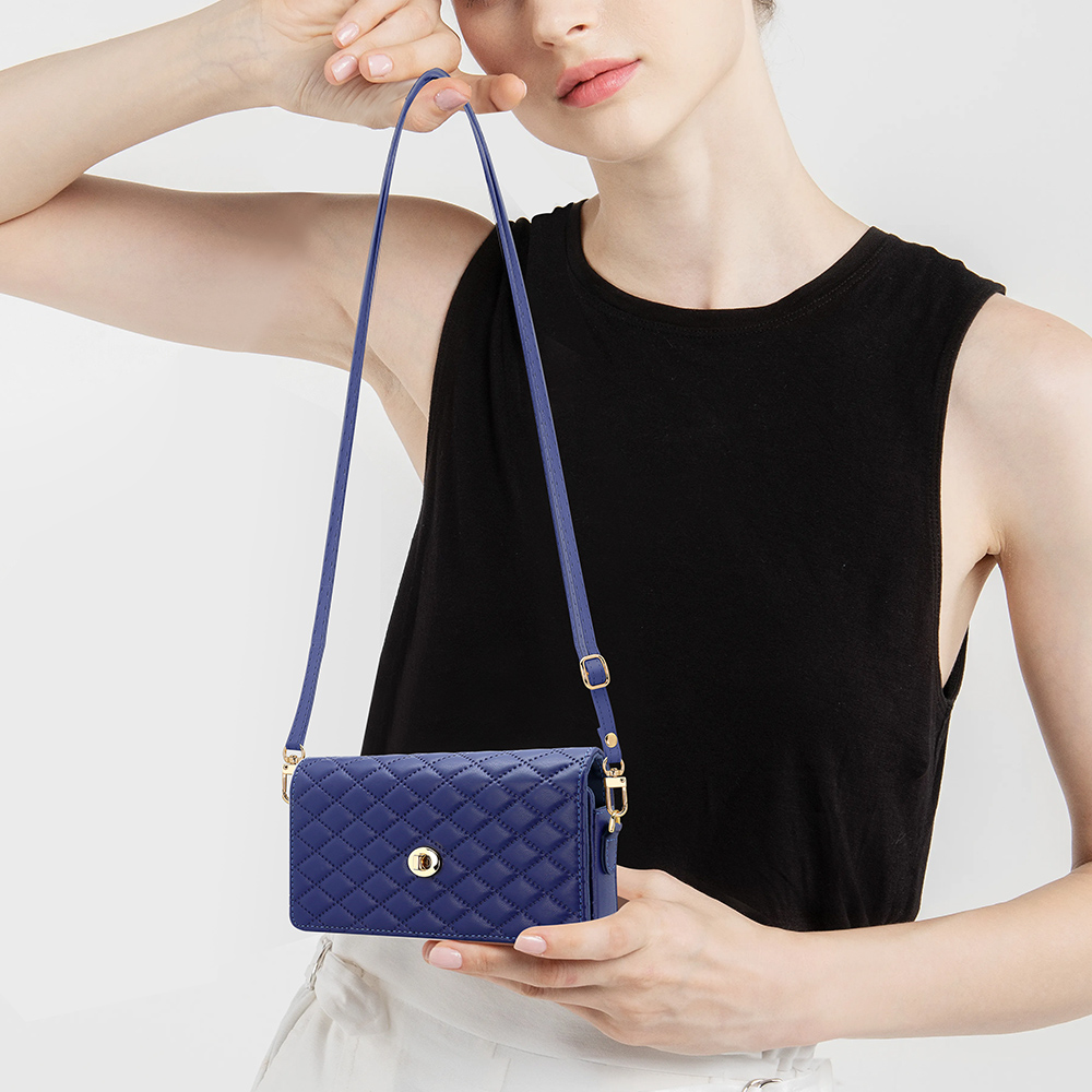 Luxury Bags - Adjustable Crossbody Strap Mobile Phone Wallet