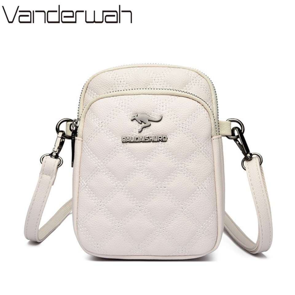 Luxury Bags No Logo - High-End Leather Shoulder Crossbody Phone Coin