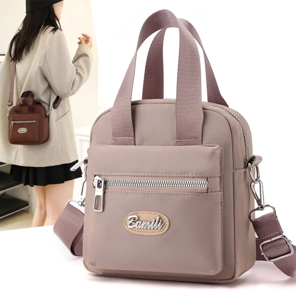 Wristlet Wallet Zipper - Casual Women's Crossbody Bag Lightweight Nylon